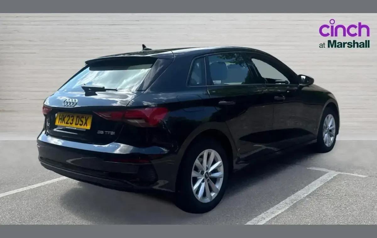 Used Audi A3 147 HP (108 kW) 2023 Black Sedan