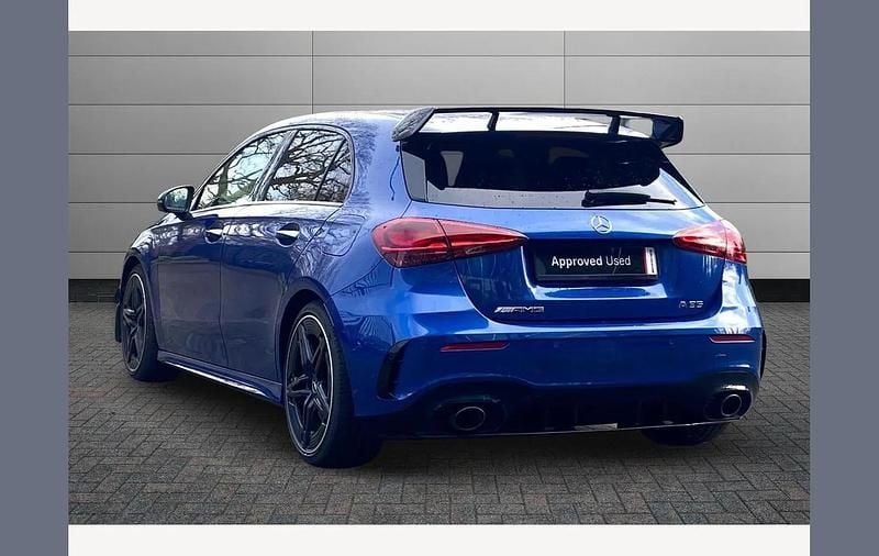 Used Mercedes A35 AMG Premium Plus 301 HP (221 kW) 2024 Blue Hatchback