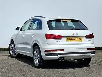 Used Audi Q3 S-Line 150 HP (110 kW) 2016 White SUV