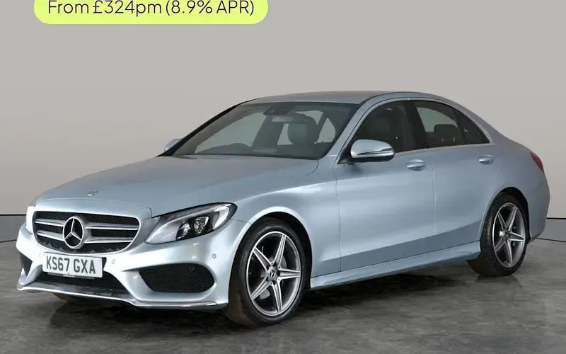 Used Mercedes C220 AMG line 170 HP (125 kW) 2018 Sedan
