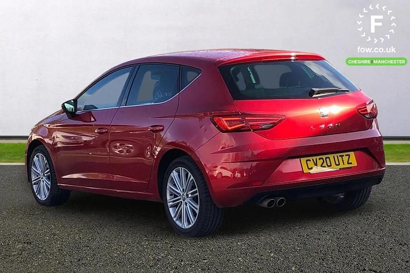 Used Seat Leon XCELLENCE 150 HP (110 kW) 2020 Red Hatchback