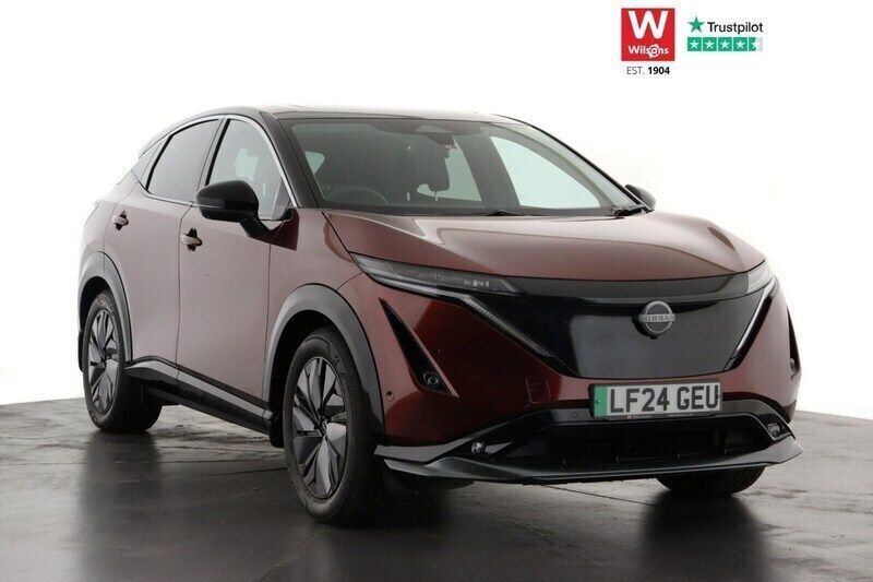 Black Used 2024 Nissan Ariya Evolve SUV | £30,495 (Super price) - Image 1/4
