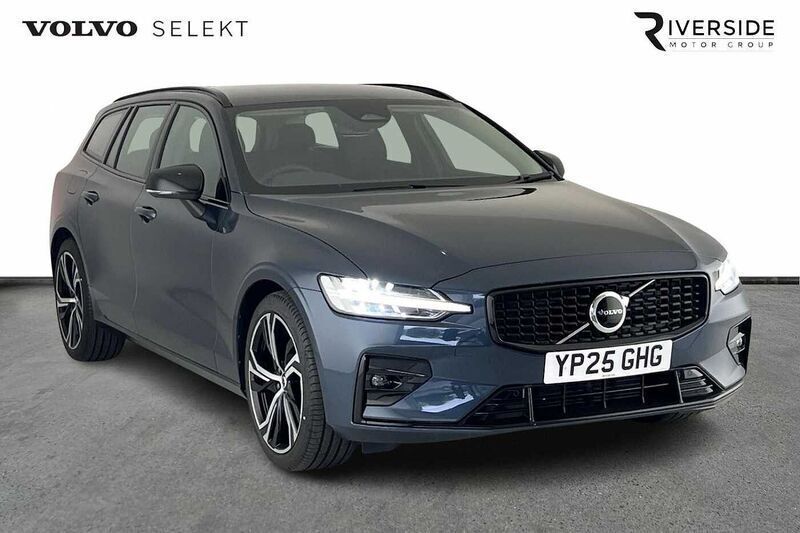 Silver Used 2025 Volvo V60 Plus Estate | £36,495 (A bit pricey) - Image 1/4
