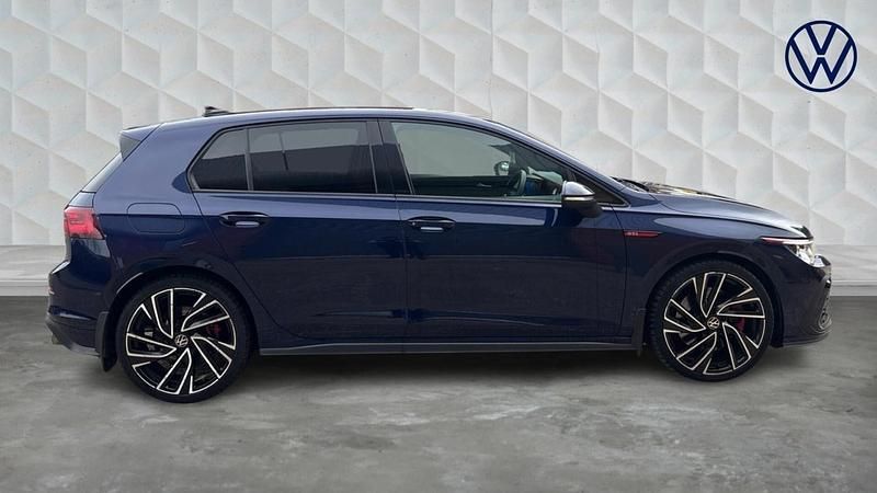 Used VW Golf VII GTI 245 HP (180 kW) 2021 Blue Hatchback