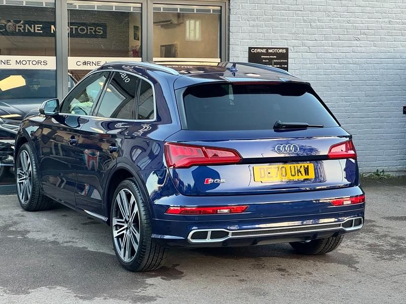 Used Audi SQ5 Comfort 347 HP (255 kW) 2020 Blue SUV