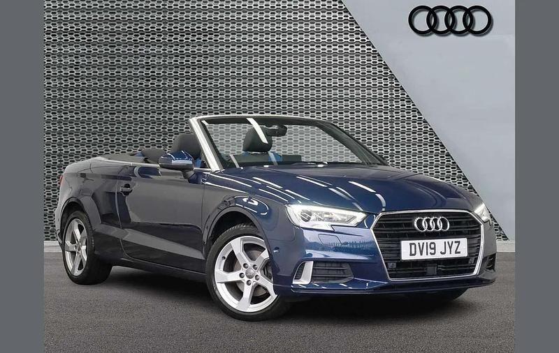 Used Audi A3 Cabriolet Sport 147 HP (108 kW) 2019 Blue Cabriolet