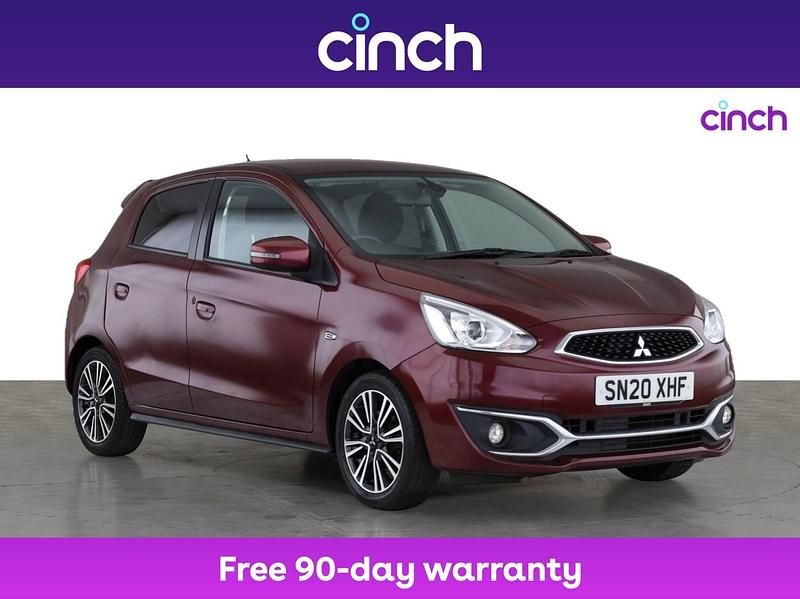 Purple Used 2020 Mitsubishi Mirage Hatchback | £6,599 (Fair price) - Image 1/3