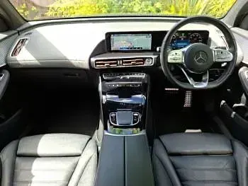 Used Mercedes EQC400 AMG Line Premium 300 kW (408 HP) 2023 Black SUV