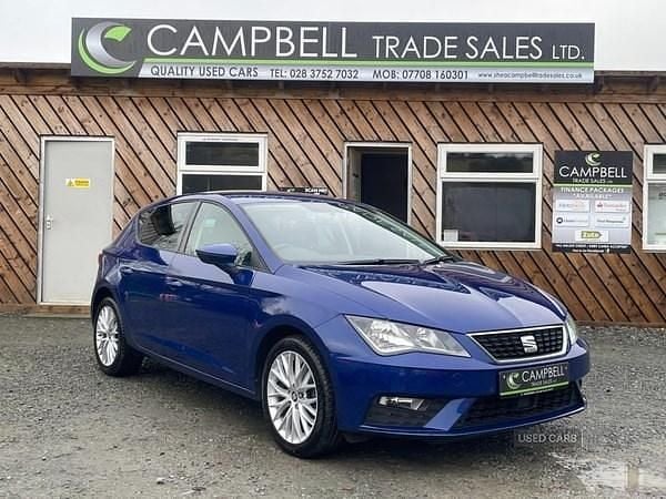 Blue Used 2020 Seat Leon SE Dynamic Hatchback | £10,350 (Fair price) - Image 1/4