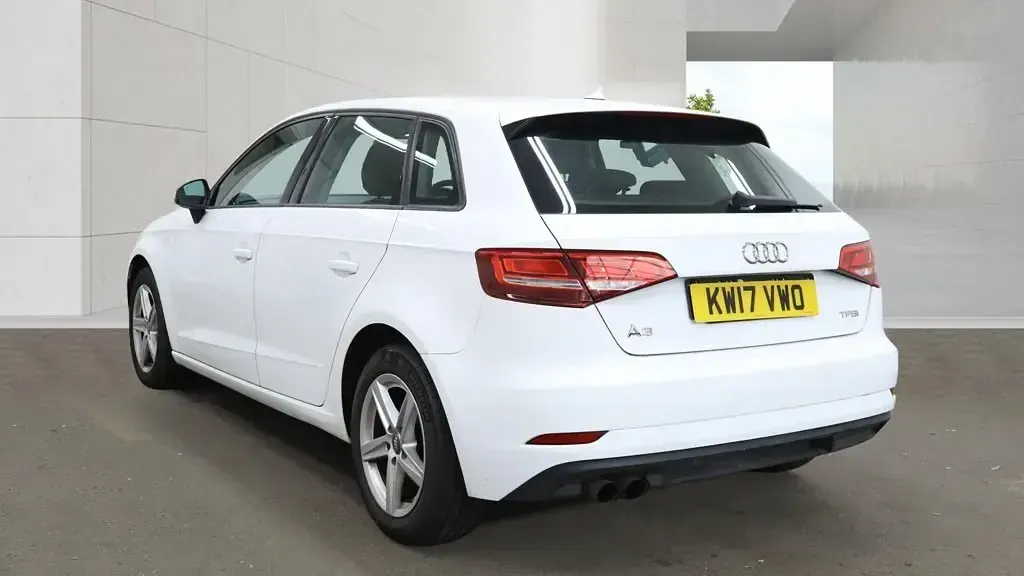 Used Audi A3 Black Edition 150 HP (110 kW) 2017 Ibis white Hatchback