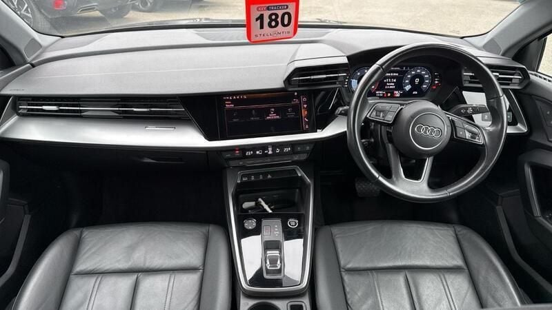 Black Used 2022 Audi A3 Sport Sedan | £20,064 (Good price) - Image 1/4