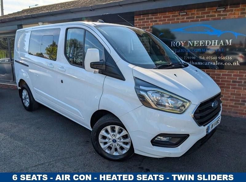 White Used 2022 Ford Transit Custom Limited Van | £15,990 (Expensive) - Image 1/4