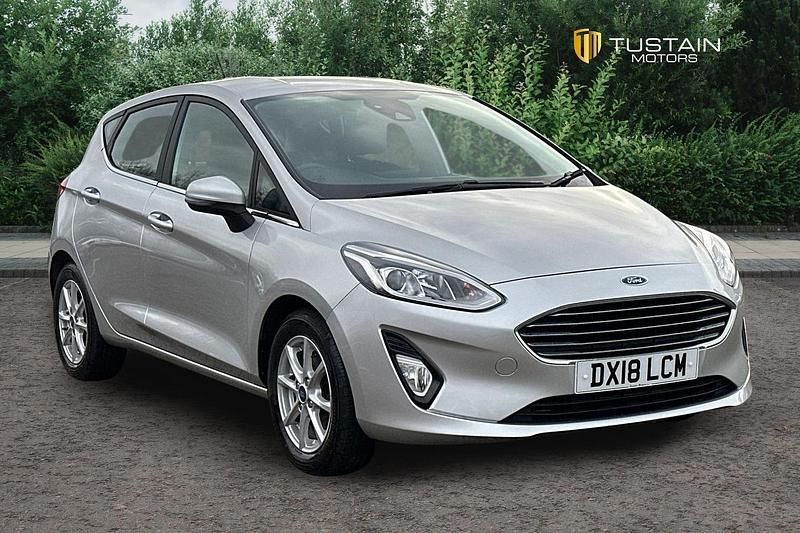 Silver Used 2018 Ford Fiesta Zetec Hatchback | £6,999 (Fair price) - Image 1/4