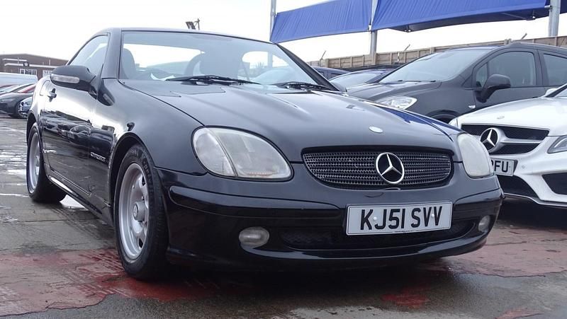 Used Mercedes SLK200 2001 Black Cabriolet