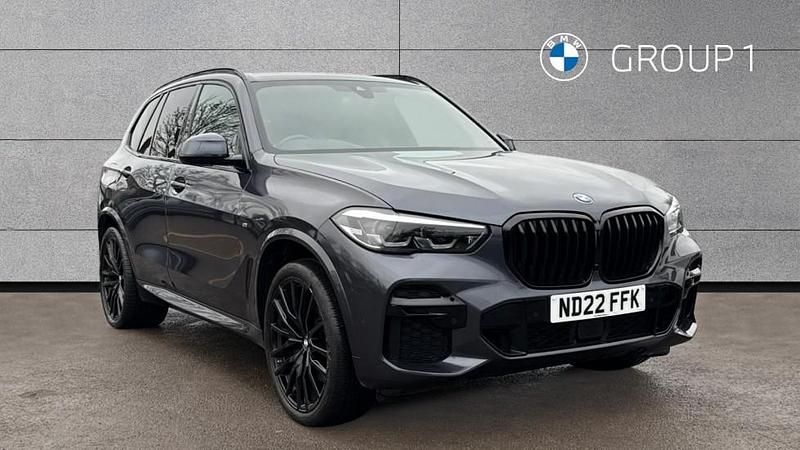 Grey Used 2022 BMW X5 M Sport SUV | £41,975 (Super price) - Image 1/4