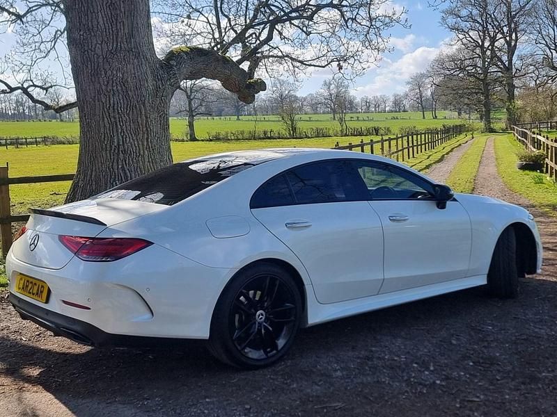 Used Mercedes CLS350 AMG Line Premium Plus 286 HP (210 kW) 2019 White Coupe