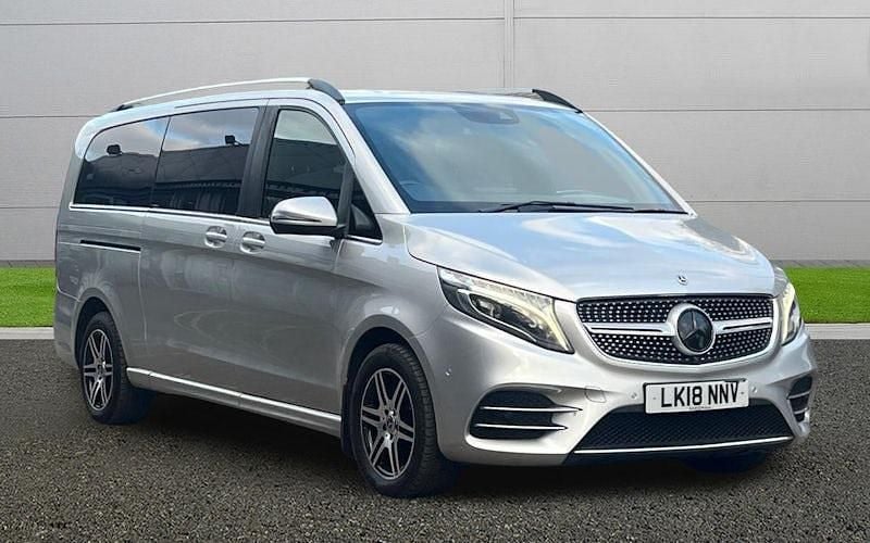 Silver Used 2018 Mercedes V250 AMG line MPV | £38,995 (Fair price) - Image 1/4
