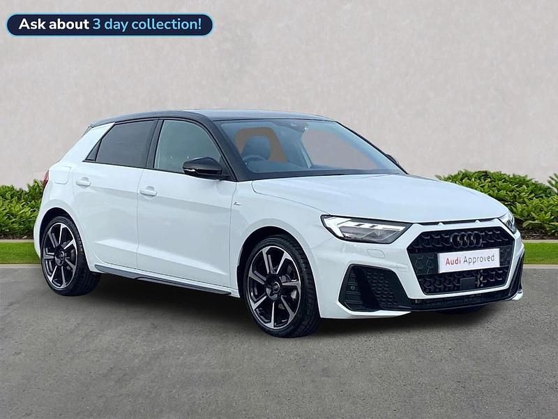 White New 2025 Audi A1 Black Edition Hatchback | £26,774 (Fair price) - Image 1/4
