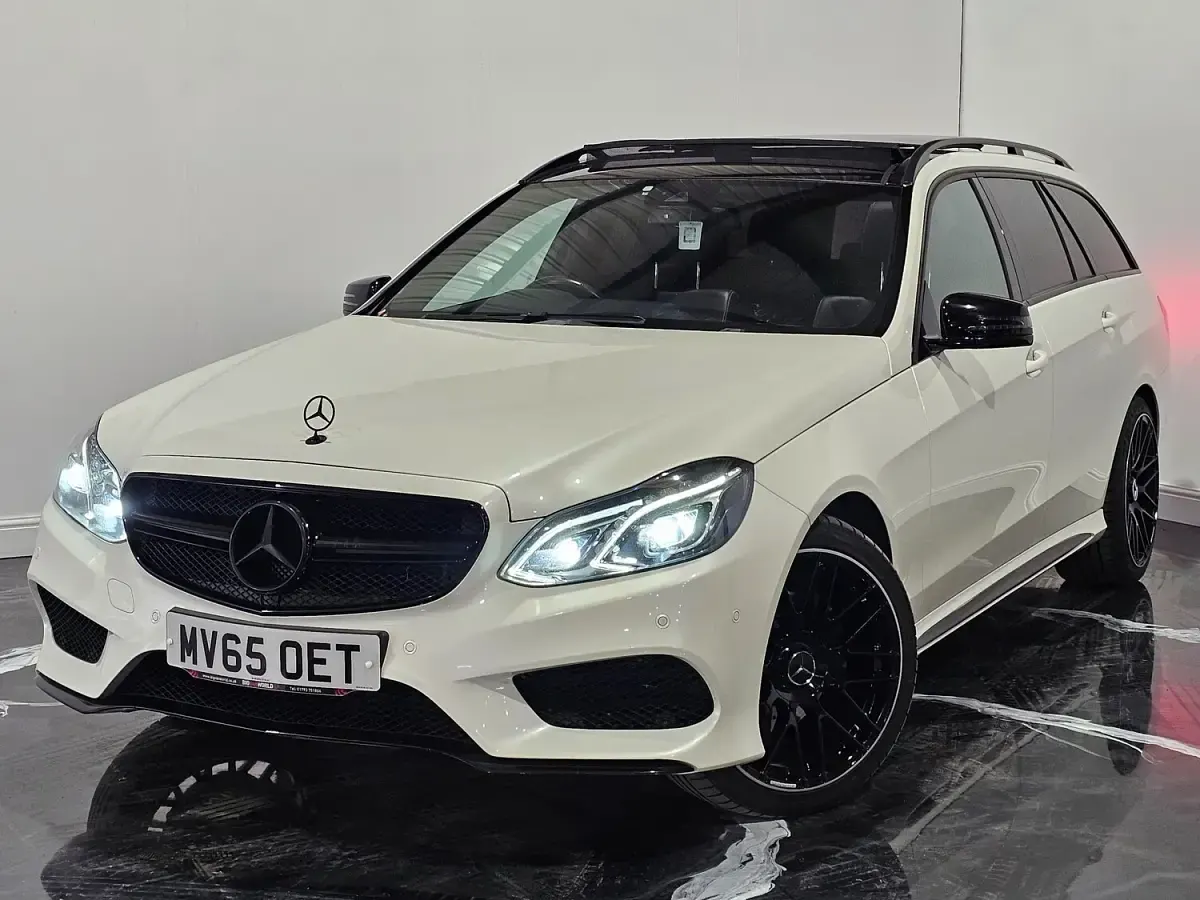 Used Mercedes E250 Premium 204 HP (150 kW) 2015 White Estate
