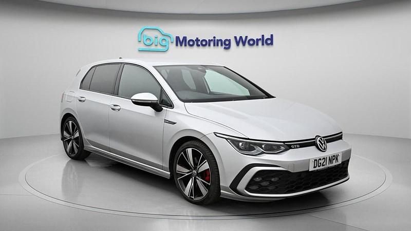 Used VW Golf VII GTD 200 HP (147 kW) 2021 Silver Hatchback
