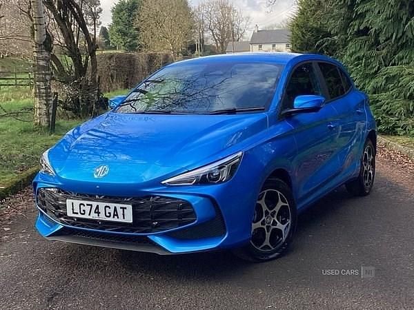 Used MG MG3 Trophy 194 HP (142 kW) 2025 Blue Hatchback