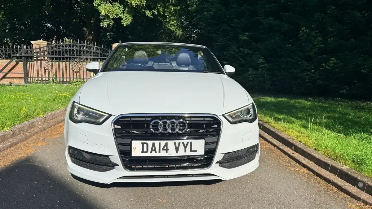 Used Audi A3 Cabriolet S-Line 2014 White Cabriolet