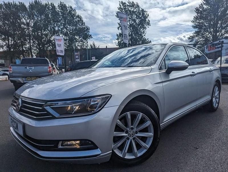 Silver Used 2017 VW Passat Business+ Sedan | £10,990 (Expensive) - Image 1/4