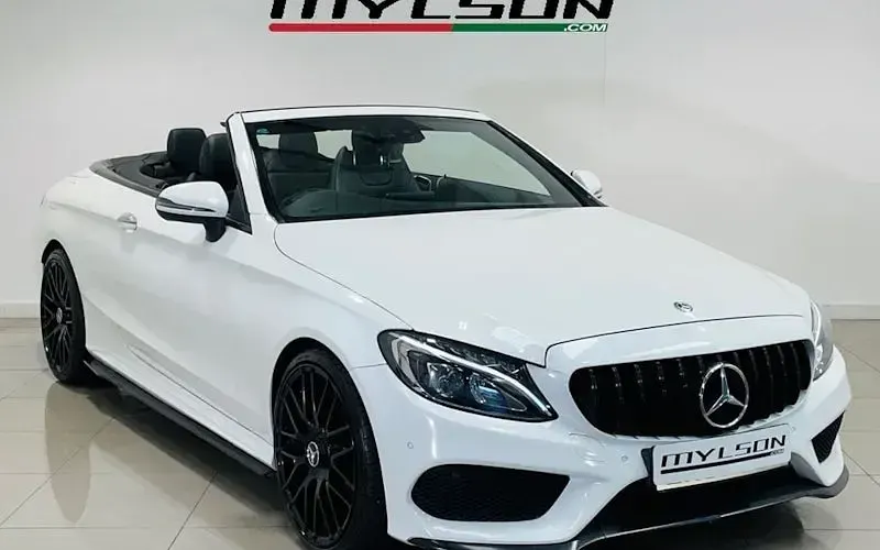 Usado Mercedes C250 AMG line 204 CV (150 kW) 2017 Descapotable