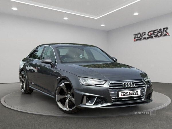 Grey Used 2019 Audi A4 S-Line Sedan | £15,750 (Fair price) - Image 1/4