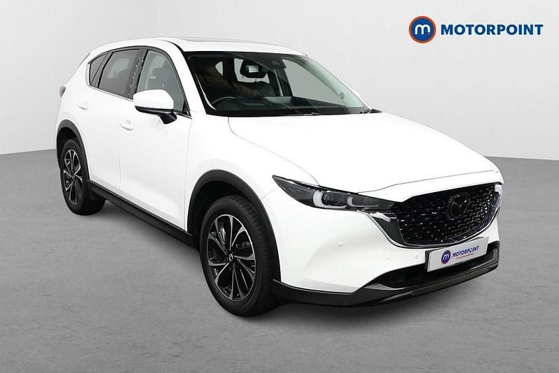 White Used 2022 Mazda CX-5 Inclusive SUV | £24,049 (Fair price) - Image 1/4