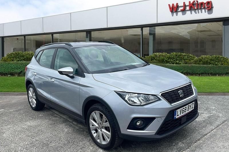 Silver Used 2018 Seat Arona SE SUV | £10,135 (Fair price) - Image 1/3