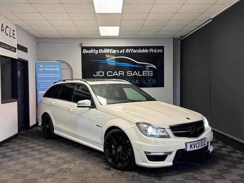 Used Mercedes C63 AMG 2013 White Estate