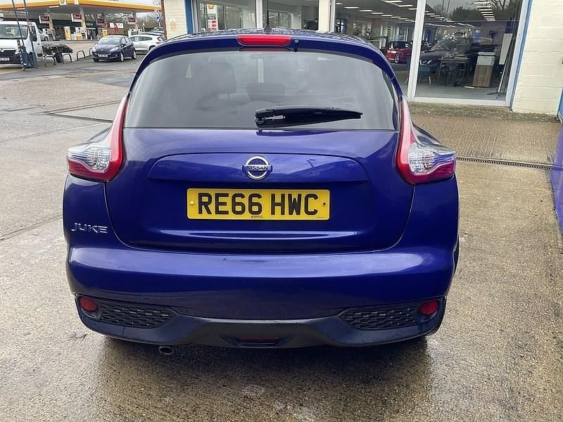 Used Nissan Juke Tekna 117 HP (86 kW) 2016 Blue SUV