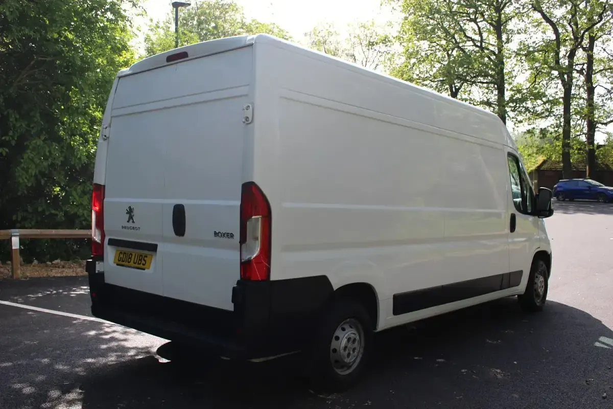 Used Peugeot Boxer 2018 White Van