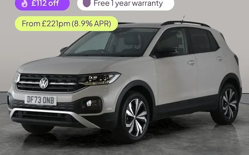 Used VW T-Cross Black Edition 110 HP (80 kW) 2023 SUV