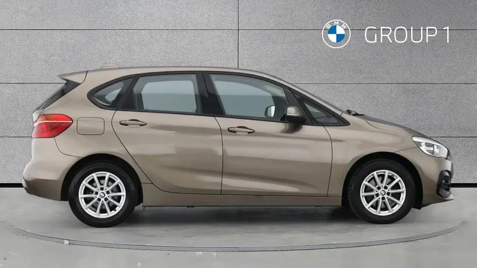 Used BMW 220 Active Tourer Performance 187 HP (137 kW) 2019 Beige MPV