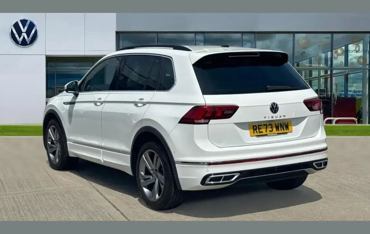 Used VW Tiguan R-line Edition 147 HP (108 kW) 2023 White SUV