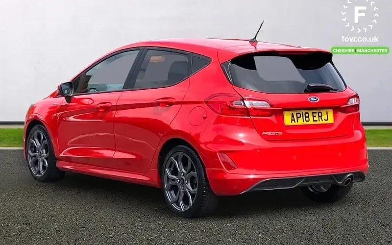 Used Ford Fiesta ST-Line 140 HP (102 kW) 2018 Red Hatchback