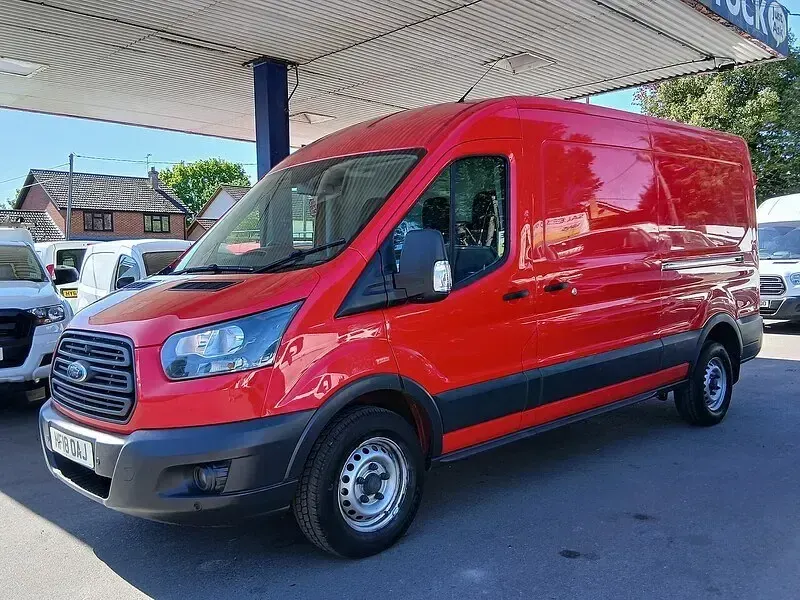 Usado Ford Transit 130 HP (95 kW) 2018 Azul Van