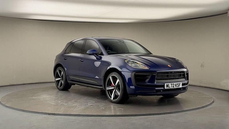 Blue Used 2022 Porsche Macan SUV | £57,400 (A bit pricey) - Image 1/4