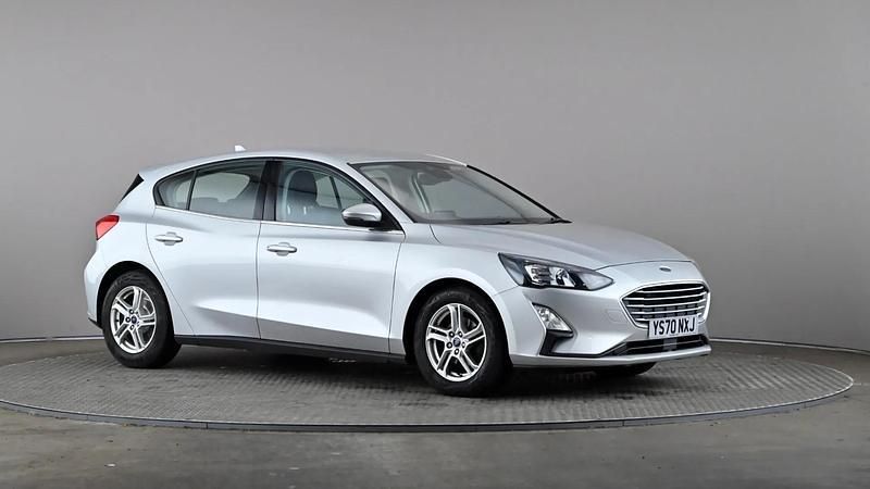 Silver Used 2020 Ford Focus Zetec Hatchback | £11,998 (Good price) - Image 1/4