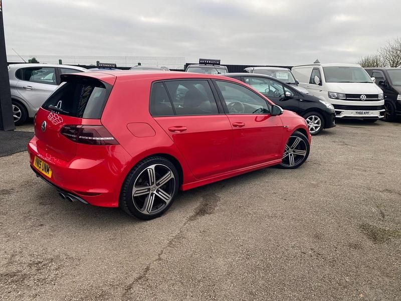 Used VW Golf VII R 2015 Red Hatchback
