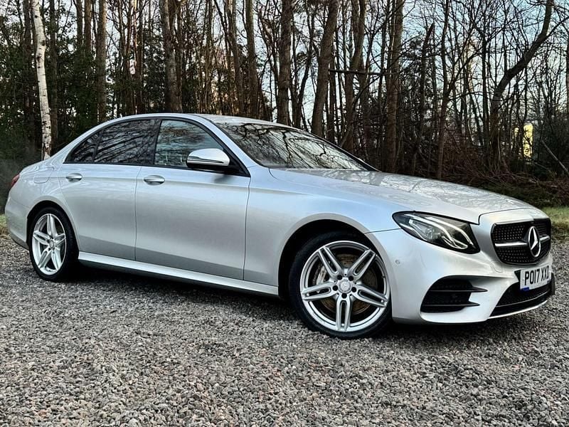 Silver Used 2017 Mercedes E350 AMG line Sedan | £13,995 (Fair price) - Image 1/3