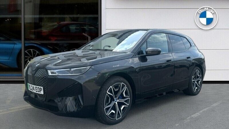 Grey New 2024 BMW iX M Sport SUV | £61,800 (Good price) - Image 1/4