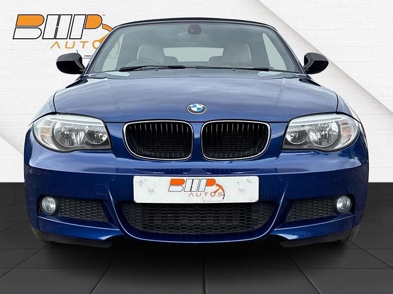 Used BMW 118 Cabriolet Sport Line 143 HP (105 kW) 2013 Blue Cabriolet