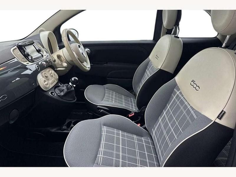 Used Fiat 500 Lounge 69 HP (50 kW) 2019 Grey Hatchback