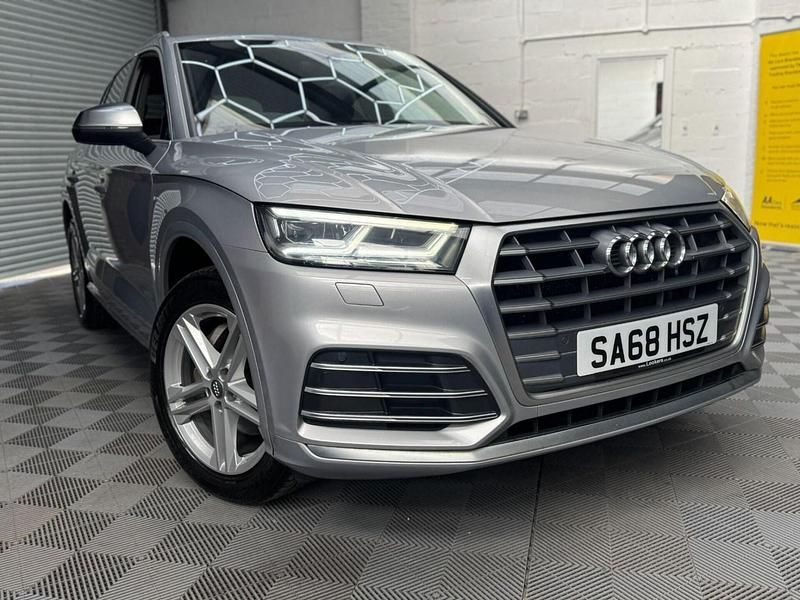 Used Audi Q5 S-Line 190 HP (139 kW) 2018 Silver SUV