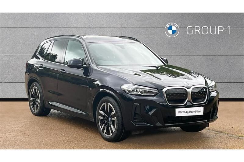 Carbon black Used 2021 BMW iX3 M Sport SUV | £31,995 - Image 1/4