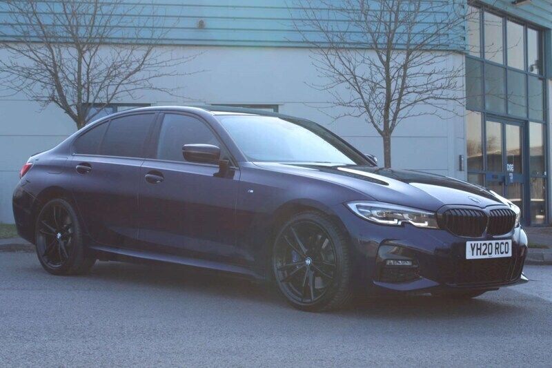 Blue Used 2020 BMW 320 M Sport Sedan | £22,495 (A bit pricey) - Image 1/4
