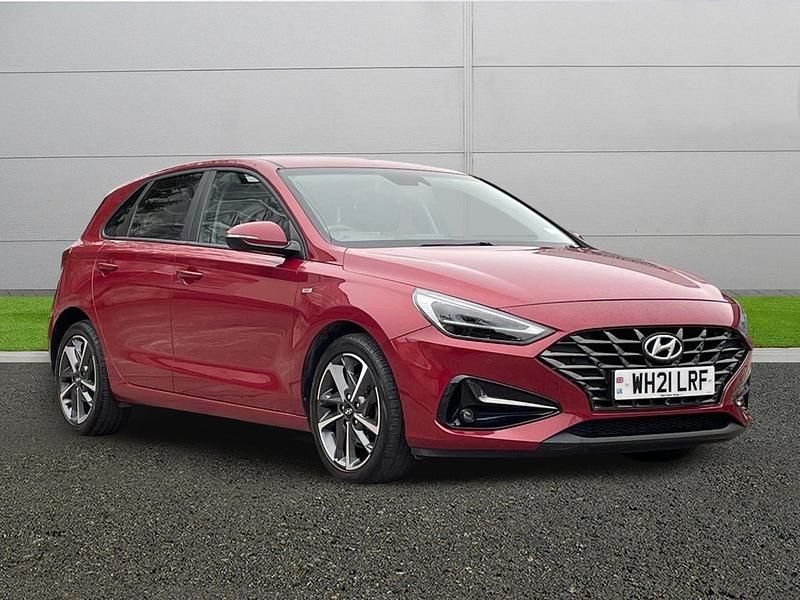 Used Hyundai i30 Premium 2021 Red Hatchback